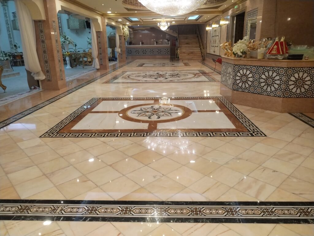 جلي وتلميع الرخام والبلاط بجدة